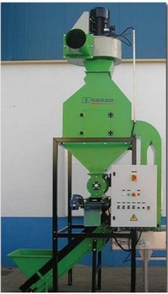 Separador de vanas Obreo modelo SV segunda versión