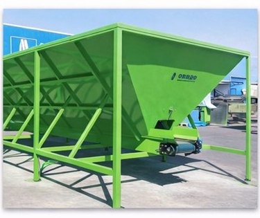 Tolva de recepción Obreo modelo CTD